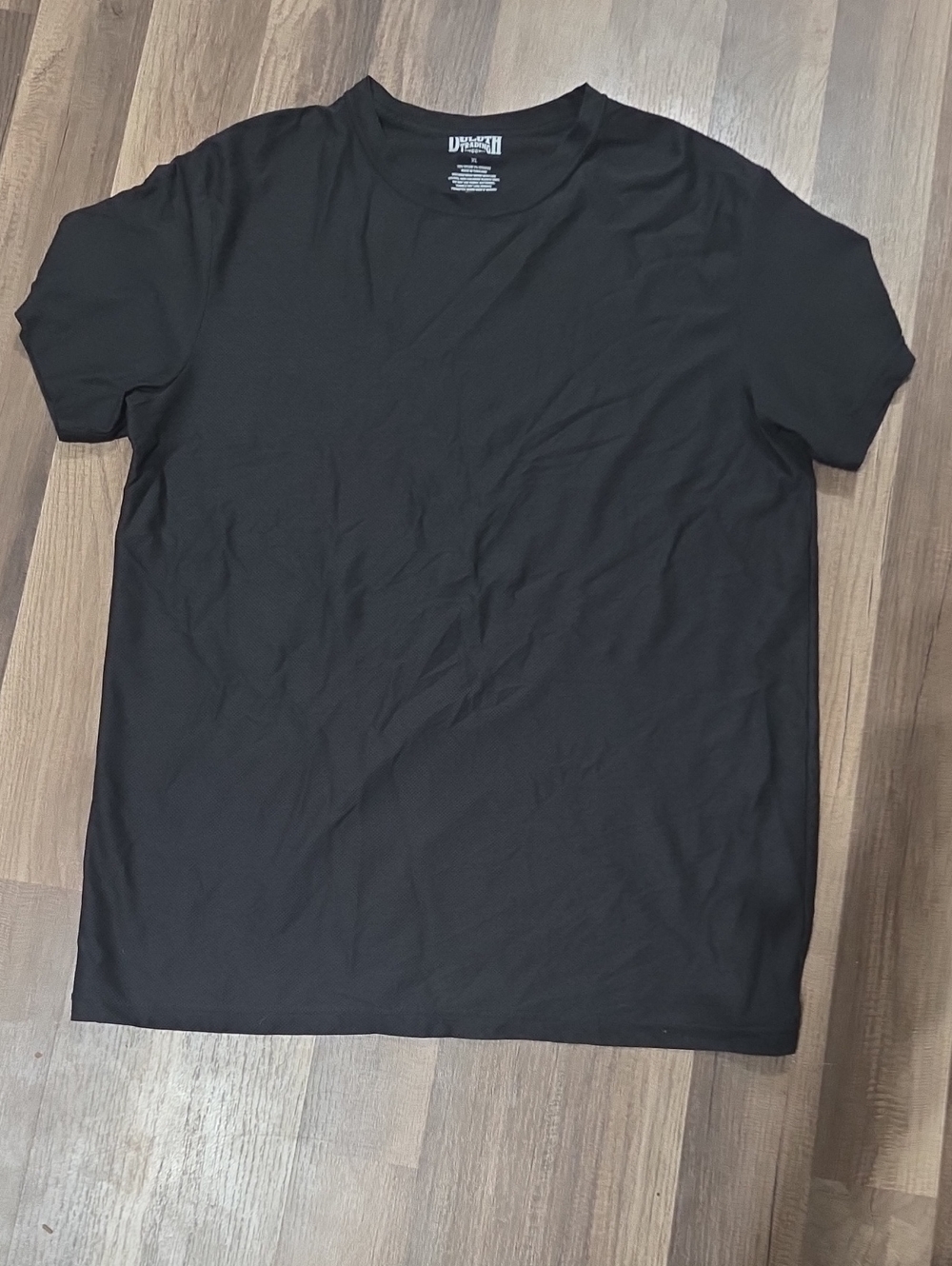 Duluth Trading Classic Black Crew Neck T-Shirt  Size XL